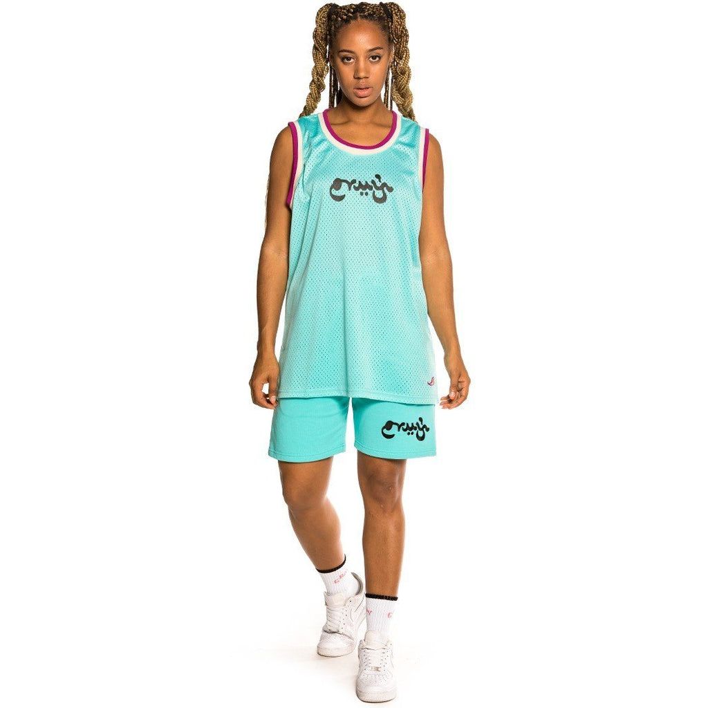 Camiseta de Tirantes Unisex Grimey "Hope Unseen" Mesh-Blue GRTT159-BLU