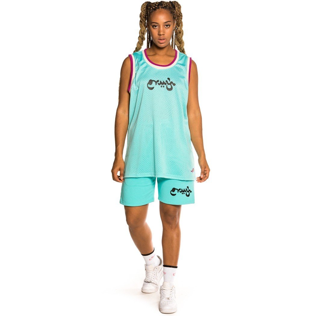 Camiseta de Tirantes Unisex Grimey "Hope Unseen" Mesh-Blue GRTT159-BLU