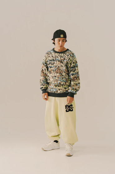 Suéter The Swarm Dc Shoes X Grimey Multicolor