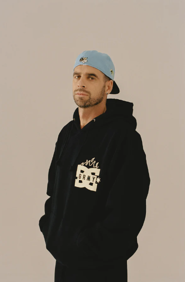 Sudadera The Swarm Dc Shoes X Grimey Boxy Black
