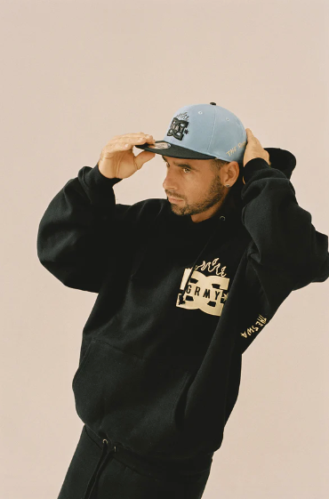 Sudadera The Swarm Dc Shoes X Grimey Boxy Black