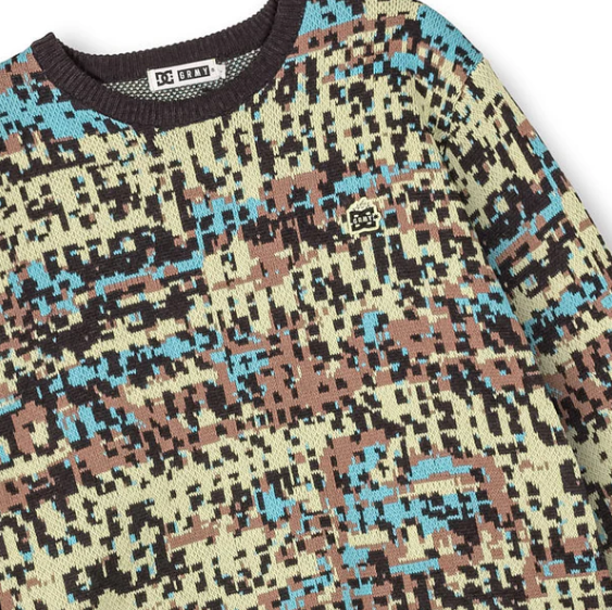 Suéter The Swarm Dc Shoes X Grimey Multicolor