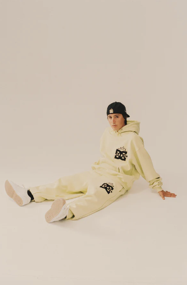 Sudadera The Swarm Dc Shoes X Grimey Boxy Lime