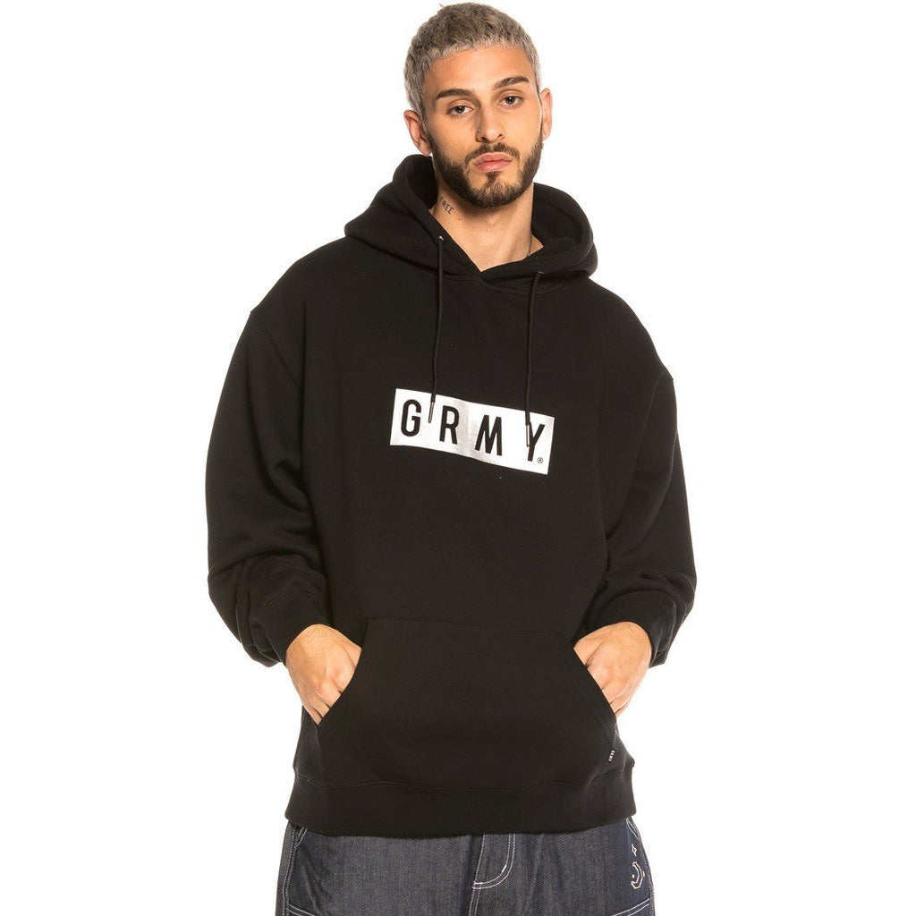 Grimey Steez Hoodie Black GCH485-BLK