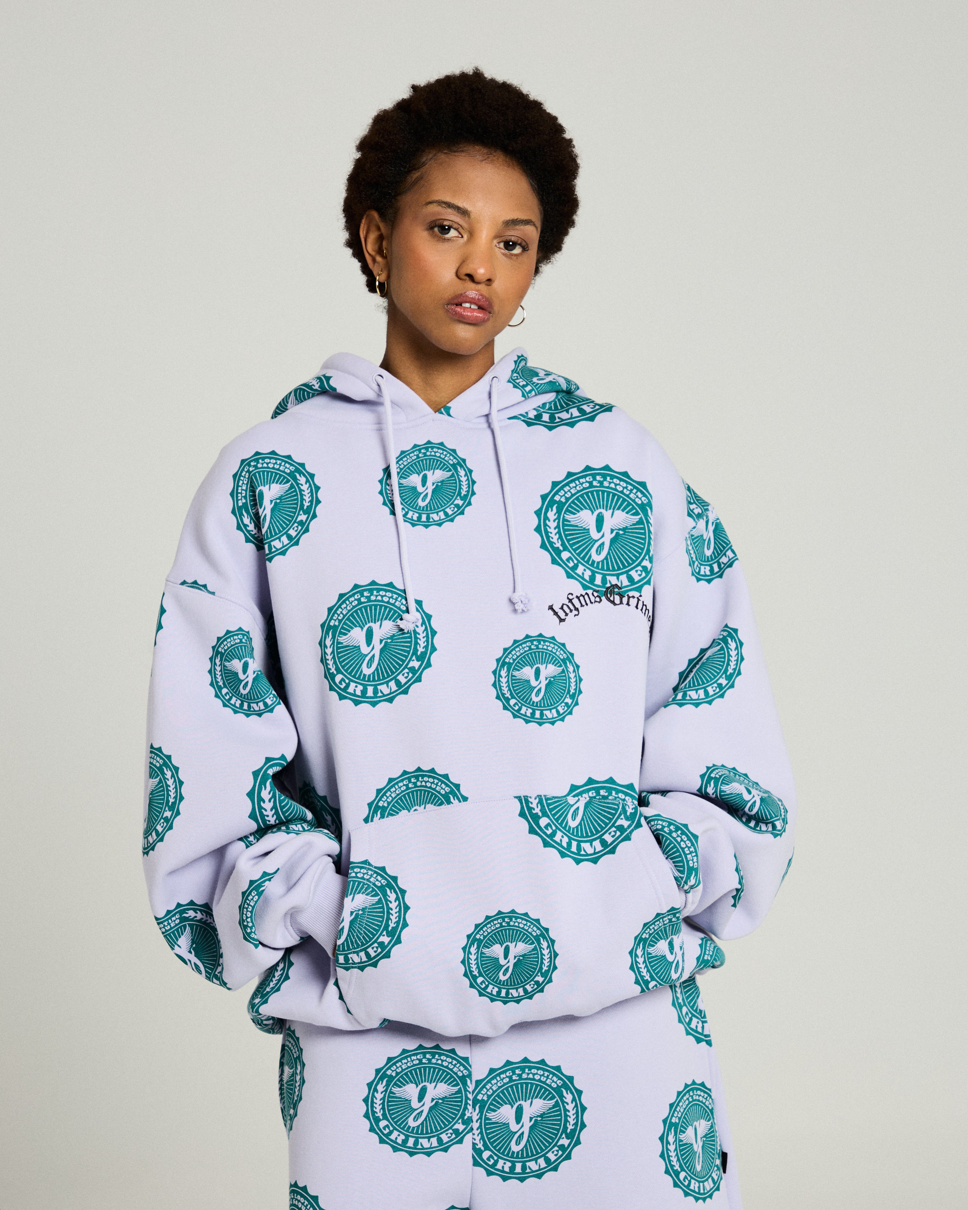 Shorts Chief Watcher All Over Print Purple