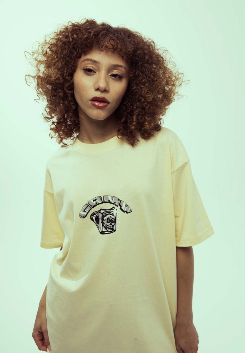 CAMISETA GRIMEY THE SLOWLY WE ROT REGULAR - CREAM