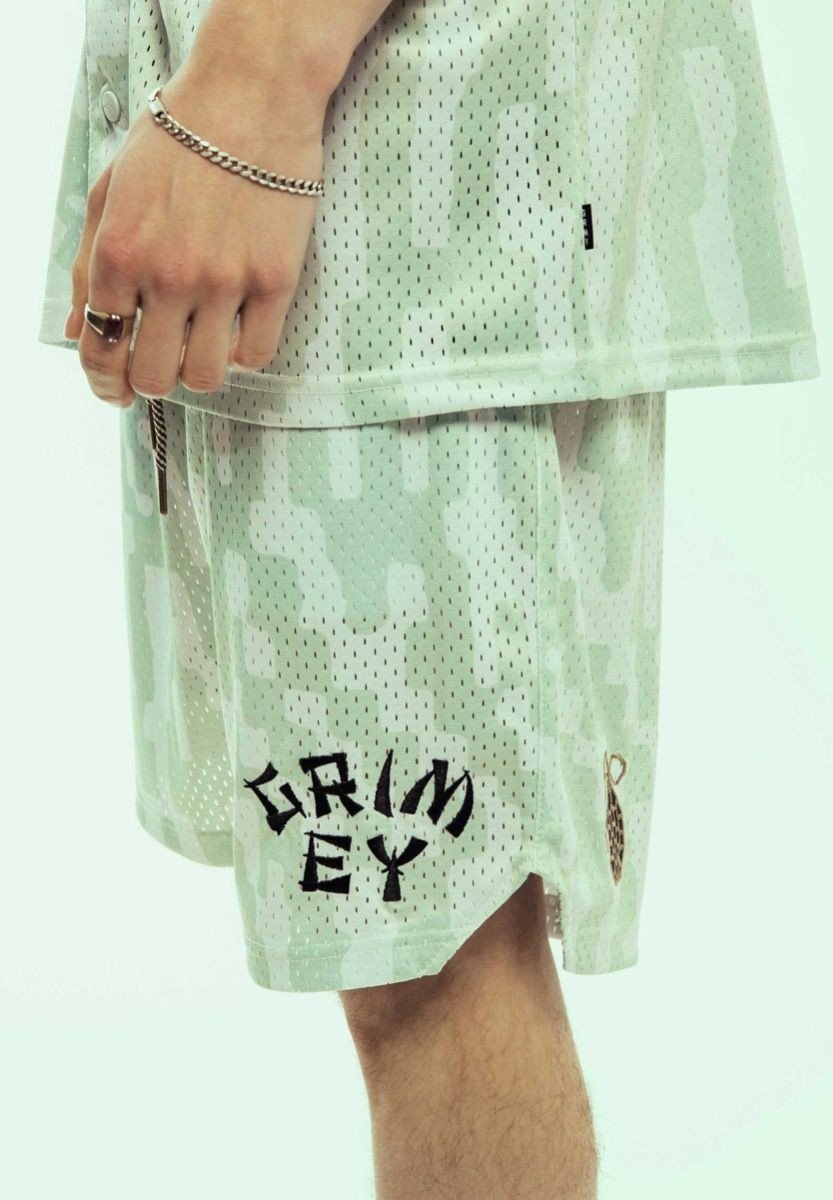 PANTALÓN CORTO GRIMEY LUCKY DRAGON MESH BASKET - WHITE