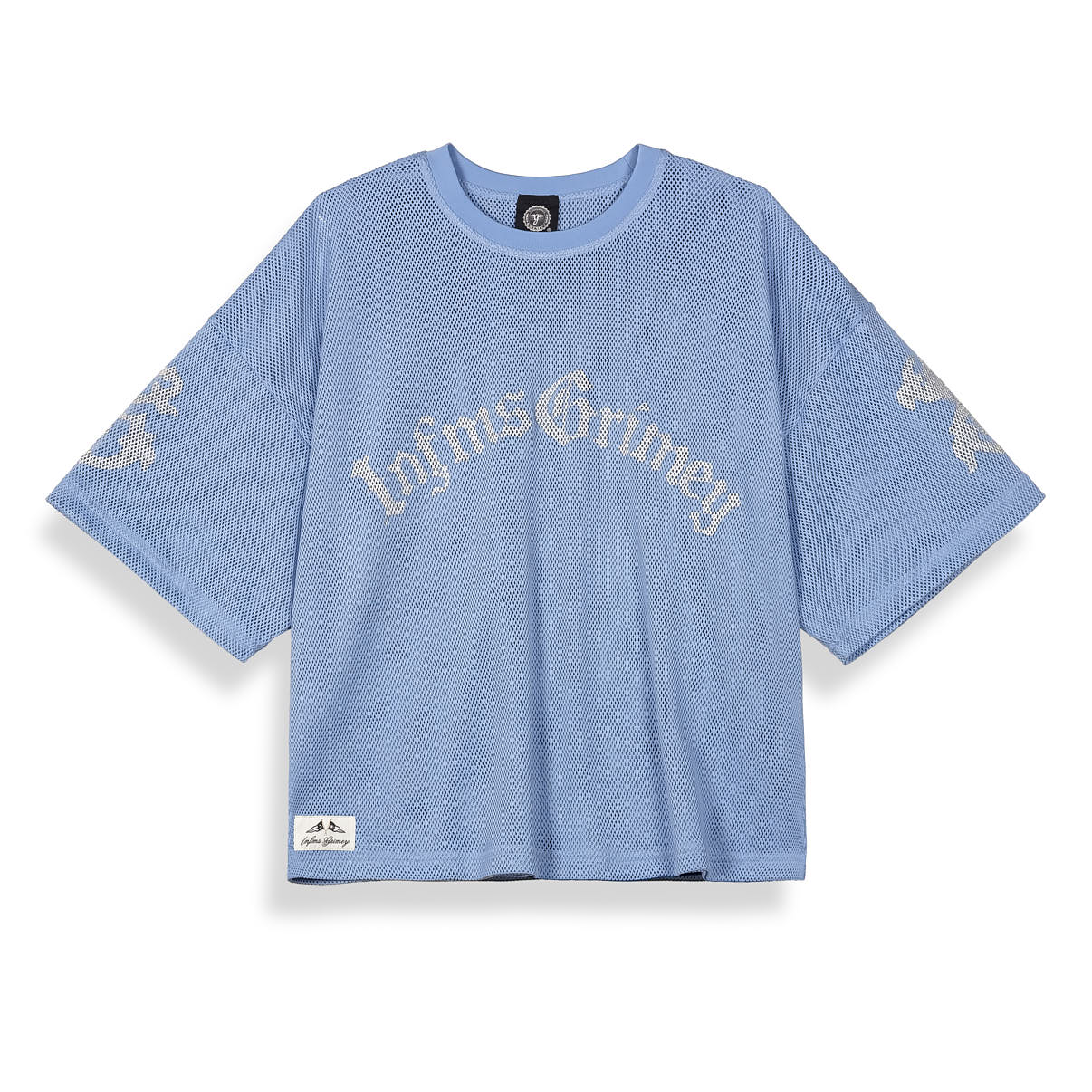 Camiseta Chief Watcher Mesh Boxy Light Blue