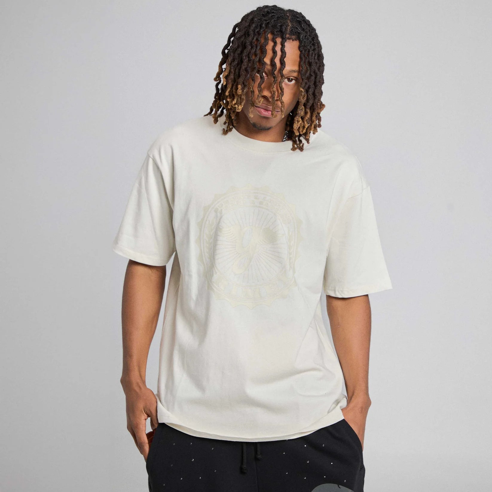 Camiseta Chief Watcher Classic Fit Off White
