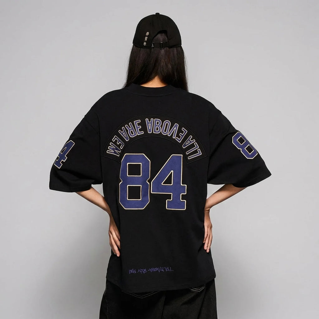 Camiseta Concreat Jungle V Neck Oversized Black