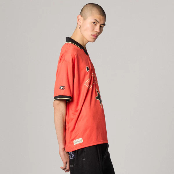 Camiseta De Fútbol Machetazos Boxy Red