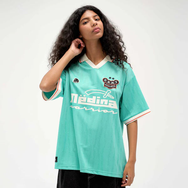 Camiseta De Fútbol Machetazos The Warrior Boxy Green