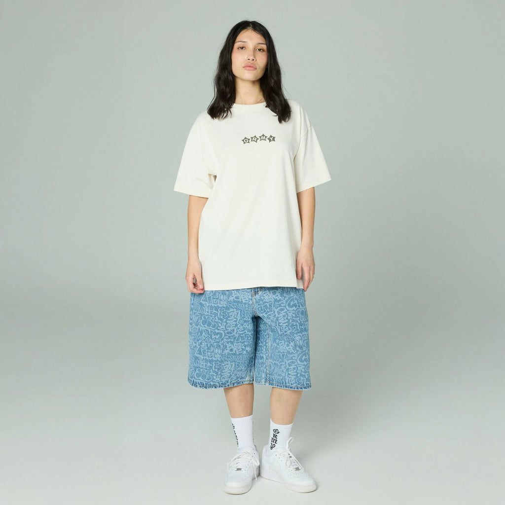 Camiseta The We Burn Sweet Classic Fit Off White