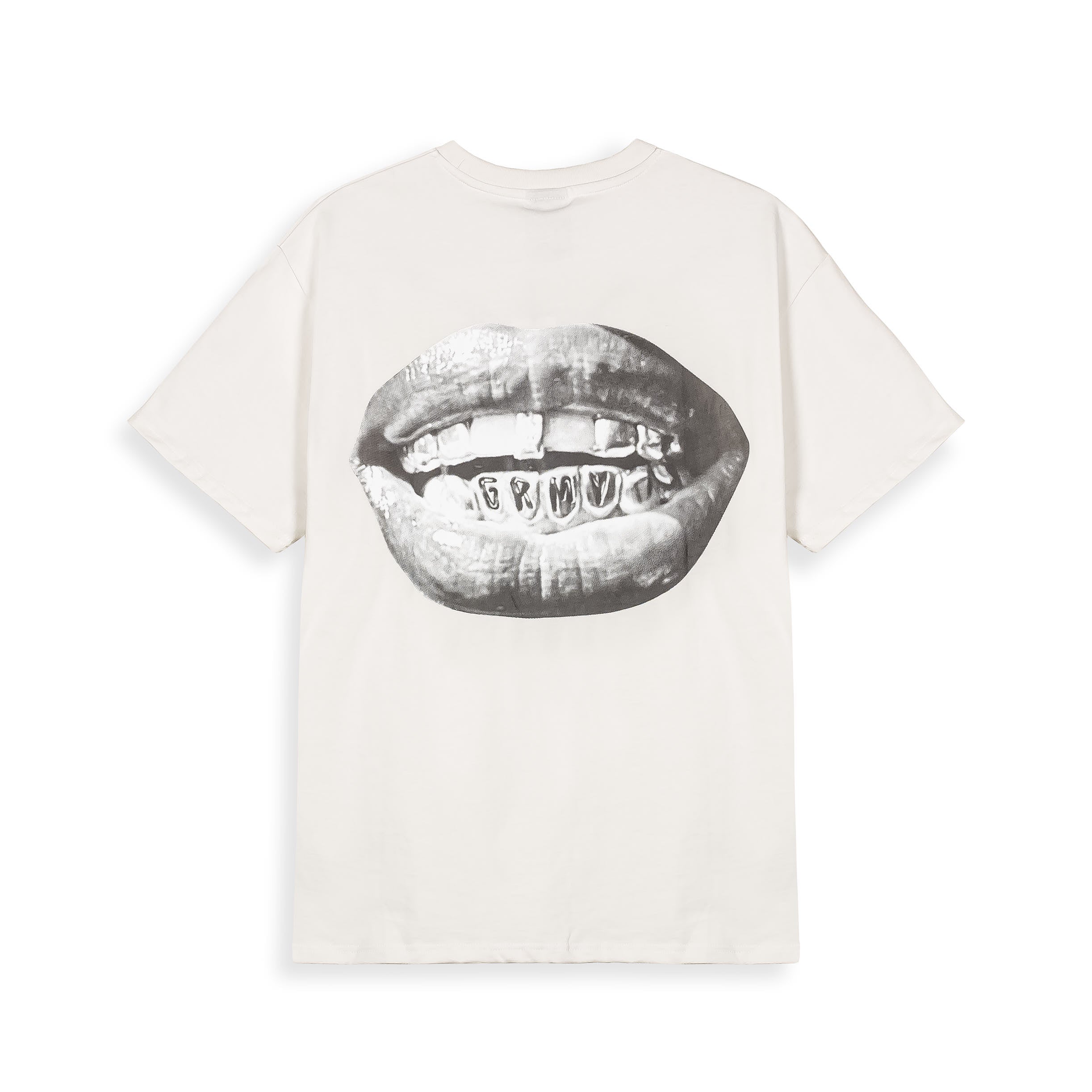 Camiseta Grimey Peace Within The Glitzy Grillz Off White