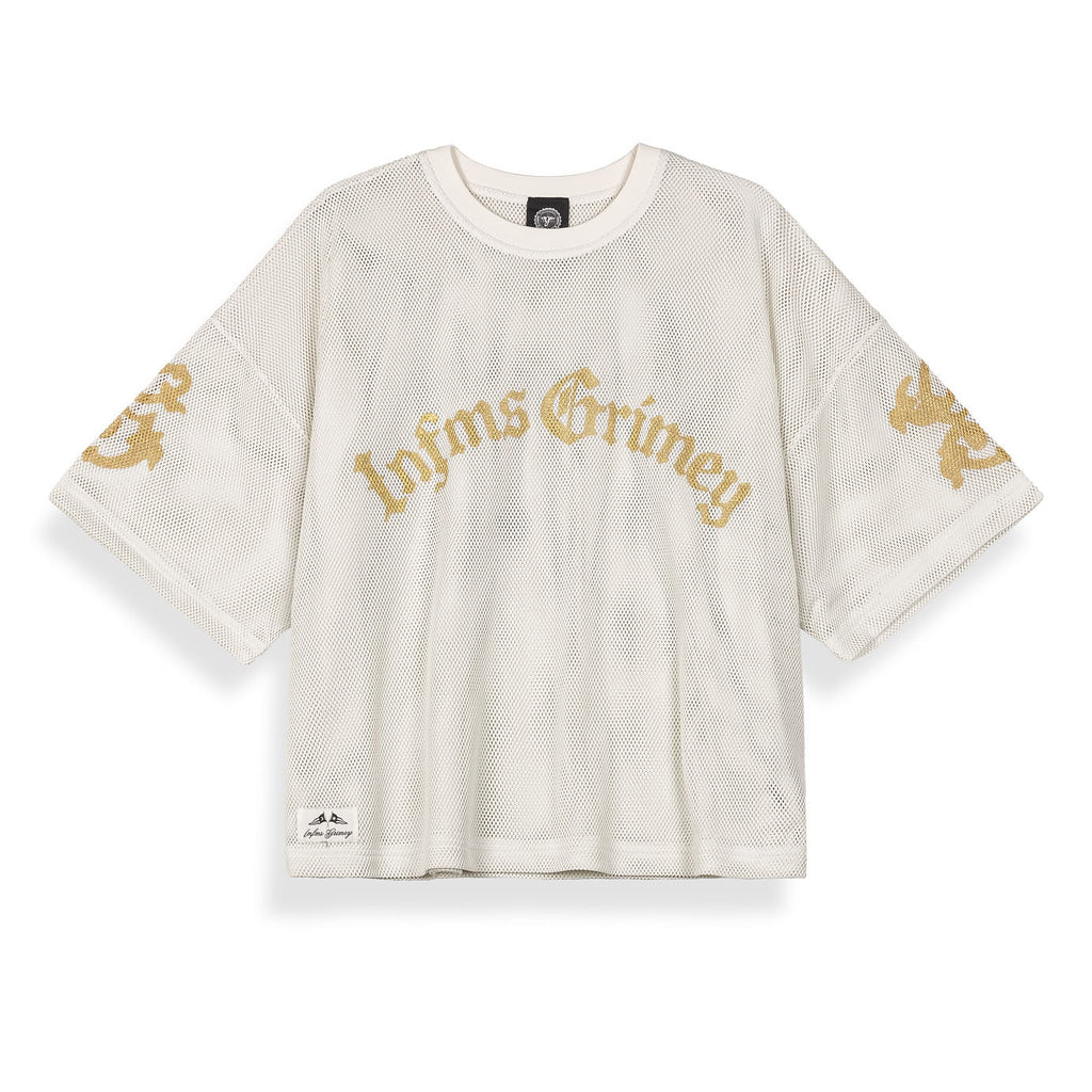 Camiseta Chief Watcher Mesh Boxy Off White