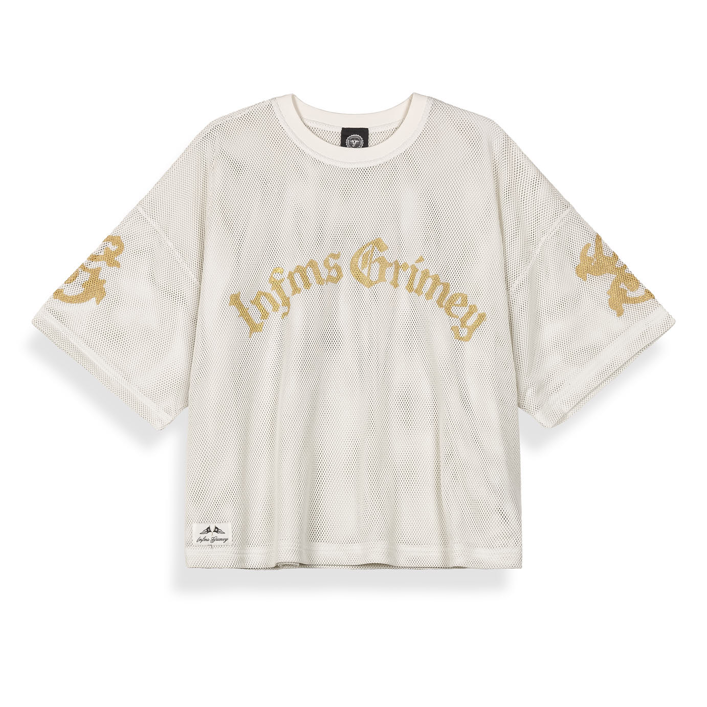 Camiseta Chief Watcher Mesh Boxy Off White