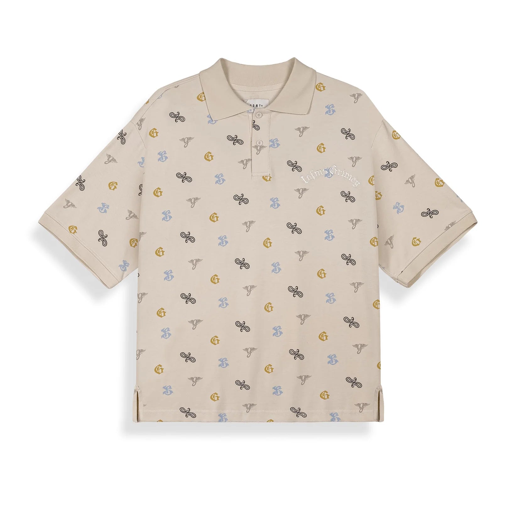 Polo Chief Watcher All Over Print Off White