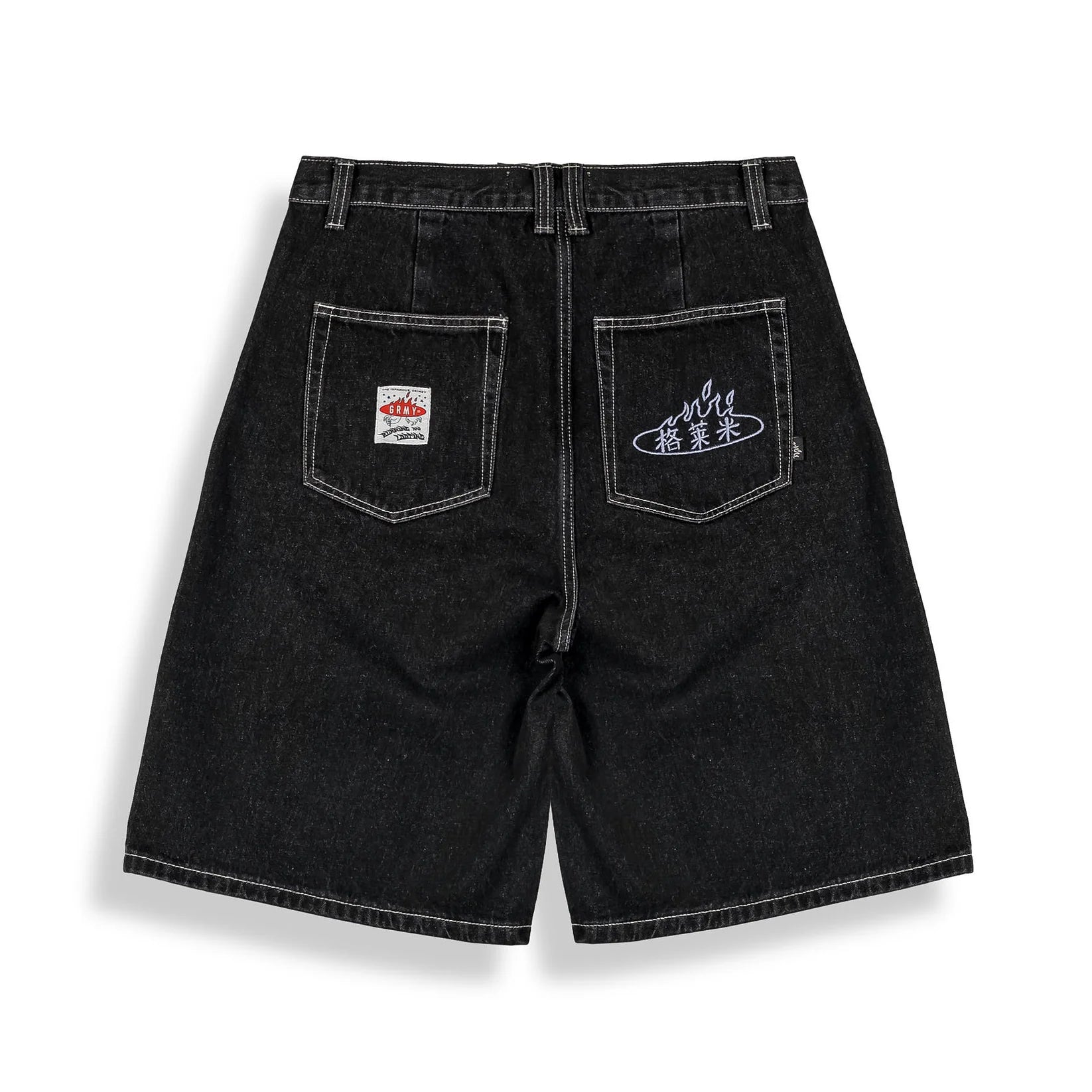 Pantalón Corto Concreat Jungle Washed Black