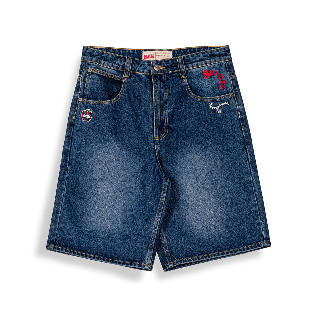 Pantalón Corto Droppin Science Baggy Deep Indigo Blue