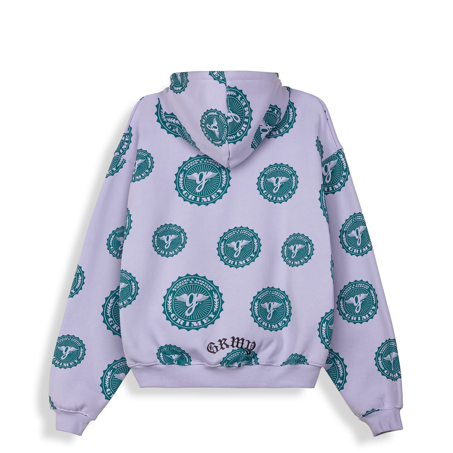 Sudadera Chief Watcher All Over Print Boxy Purple