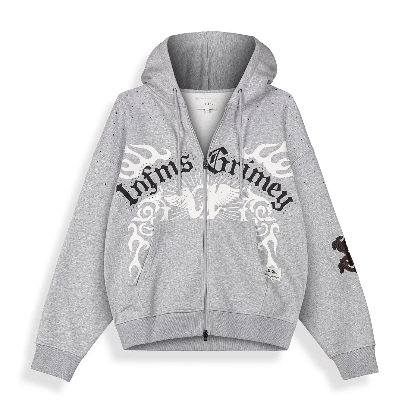 Sudadera Chief Watcher Zipper Sport Grey