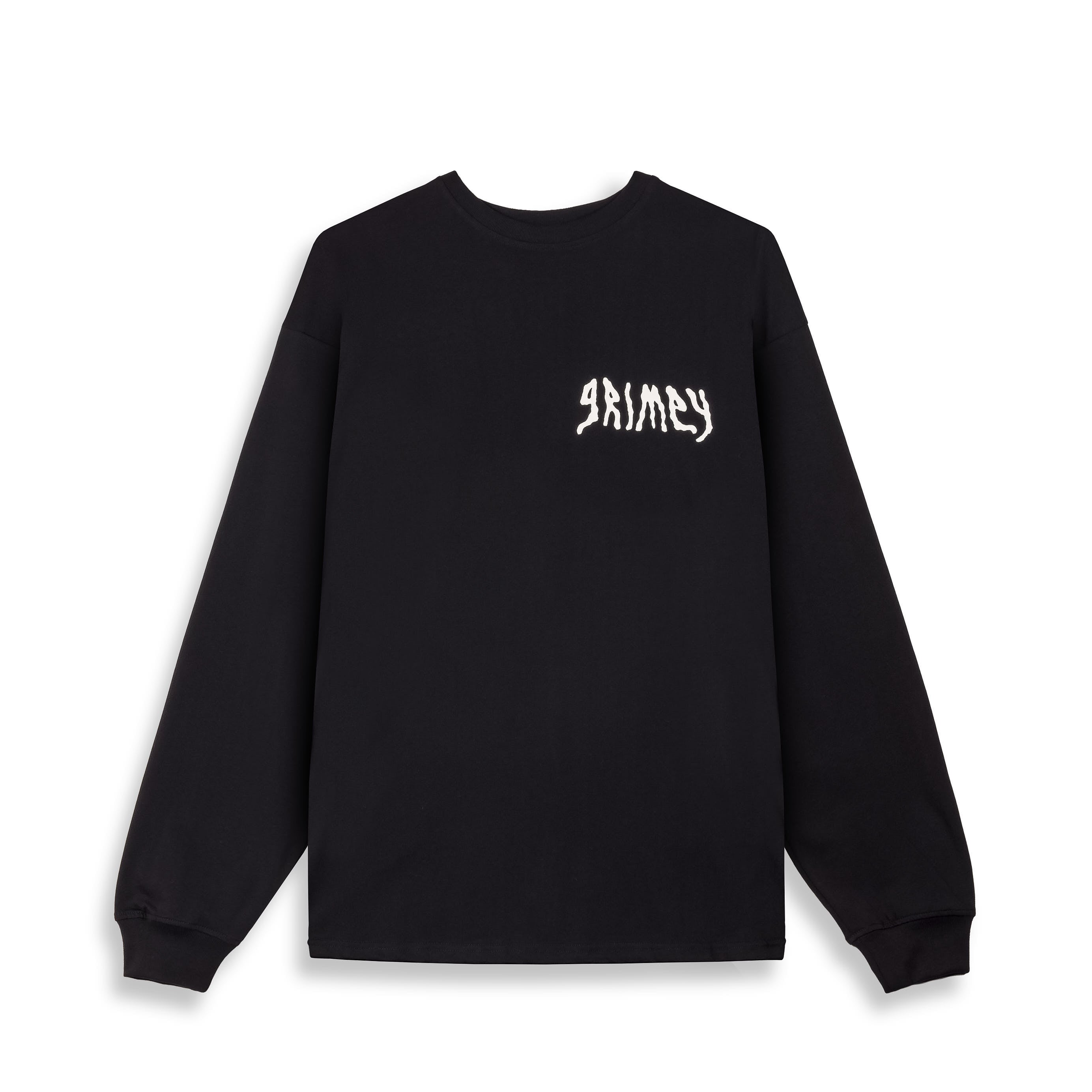 Camiseta Manga Larga Grimey Peace Within The Glitzy Grillz Black