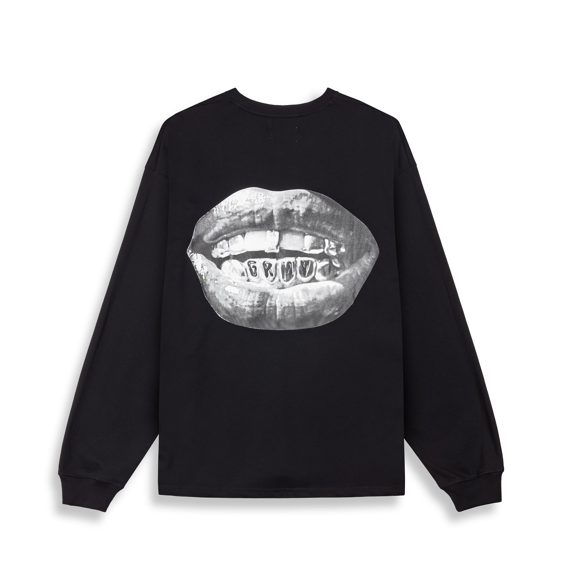 Camiseta Manga Larga Grimey Peace Within The Glitzy Grillz Black