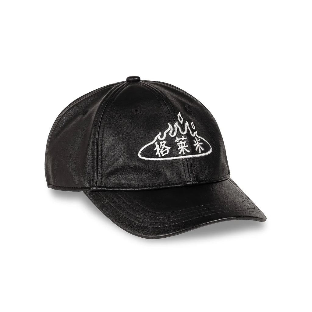Gorra Concreat Jungle Pu Leather Curved Visor Black