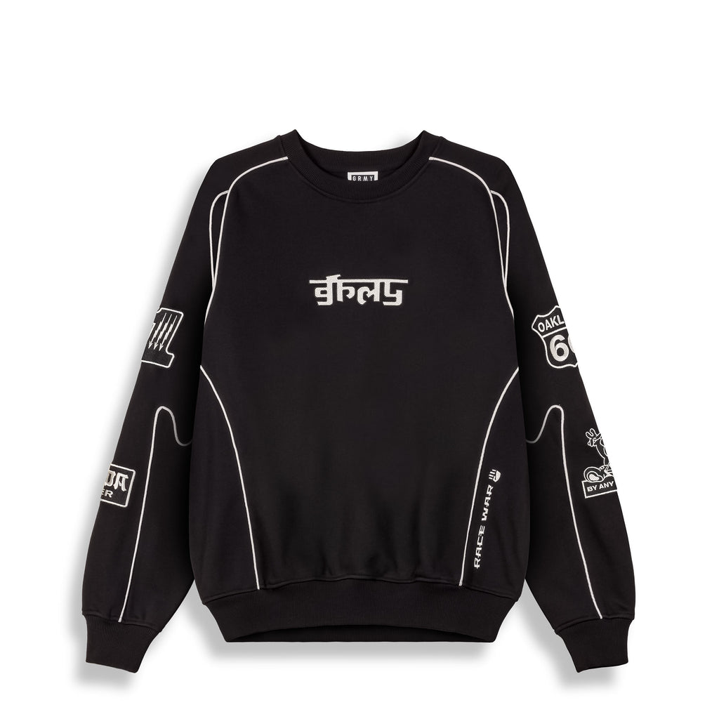 Sudadera Race War Black