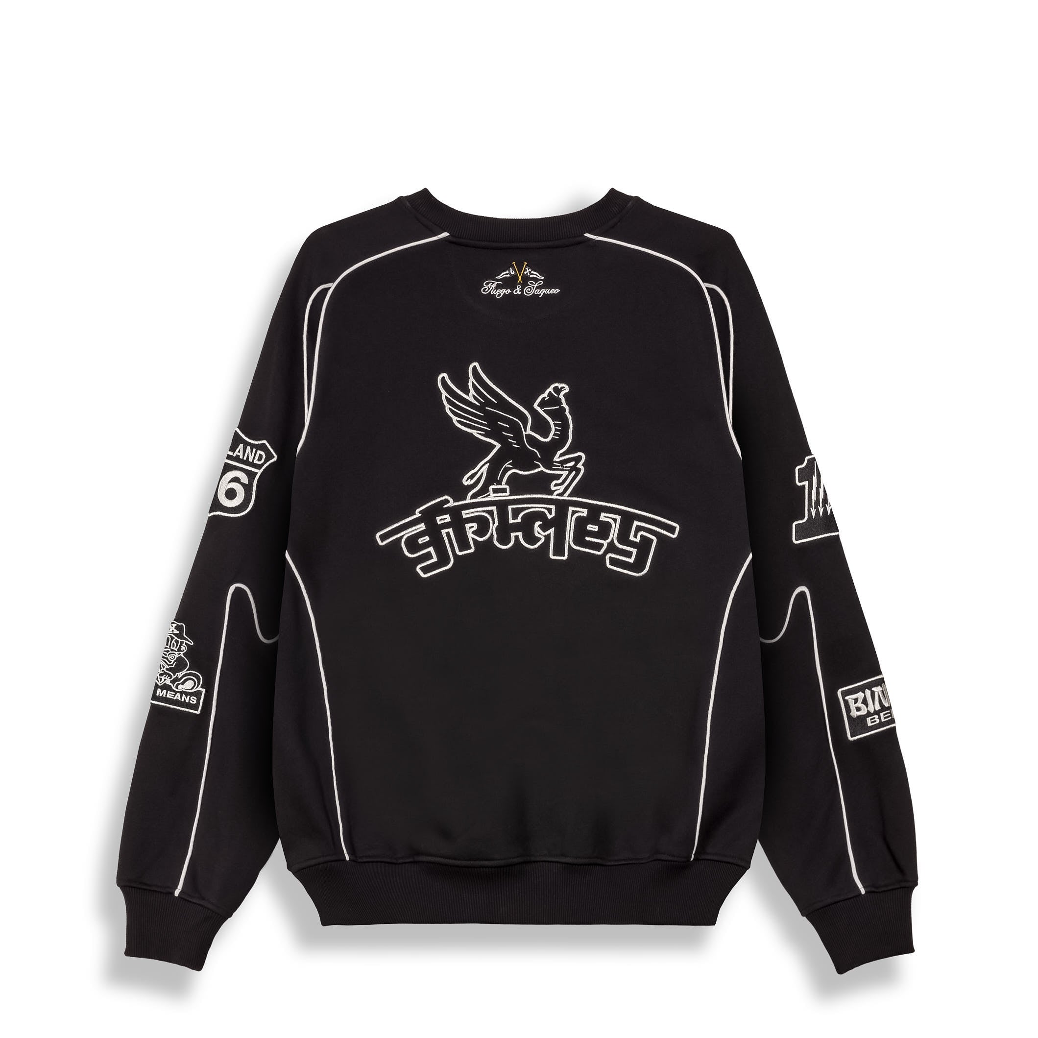 Sudadera Race War Black