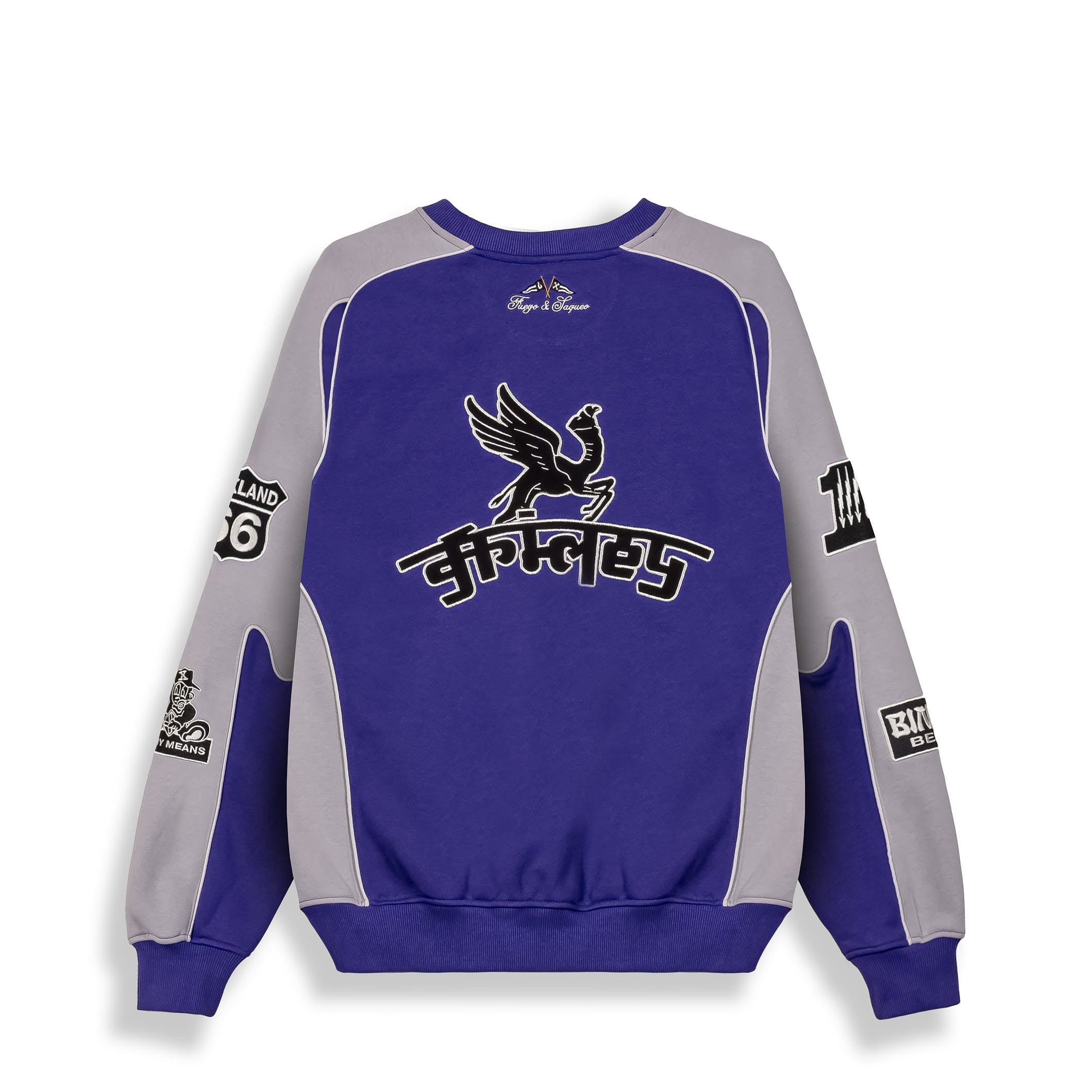 Sudadera Race War Blue