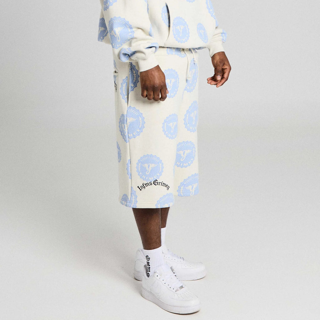 Shorts Chief Watcher All Over Print Off White