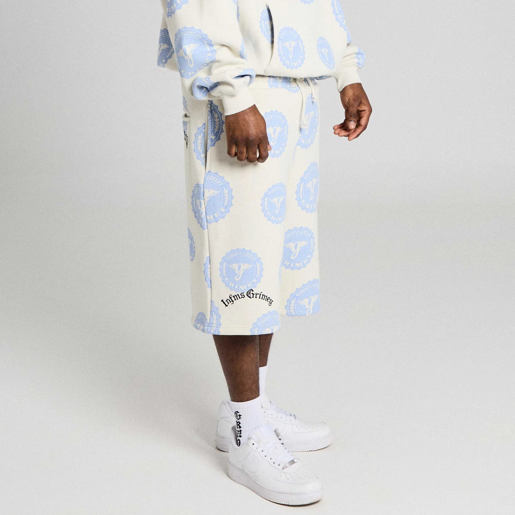 Shorts Chief Watcher All Over Print Off White