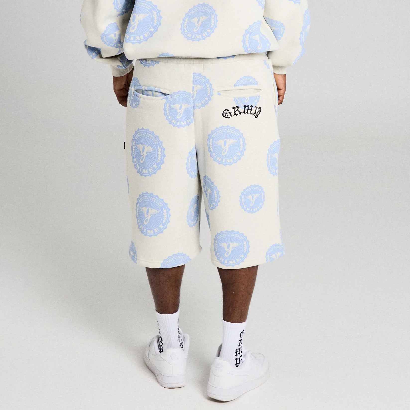 Shorts Chief Watcher All Over Print Off White