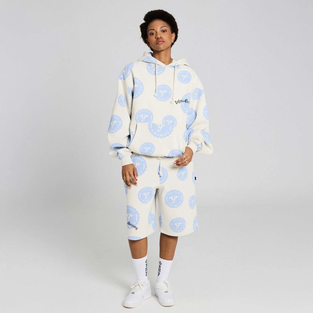 Sudadera Chief Watcher All Over Print Boxy Off White