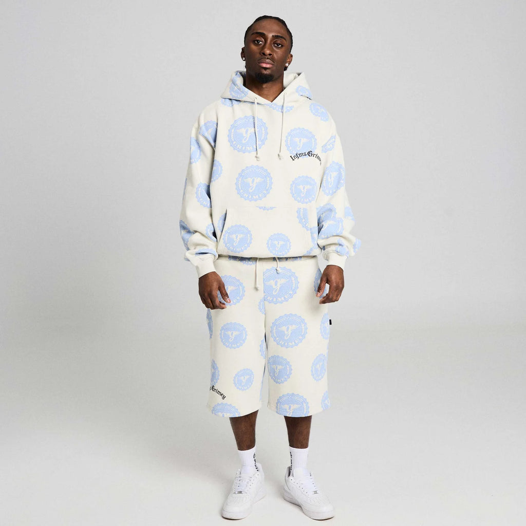 Sudadera Chief Watcher All Over Print Boxy Off White