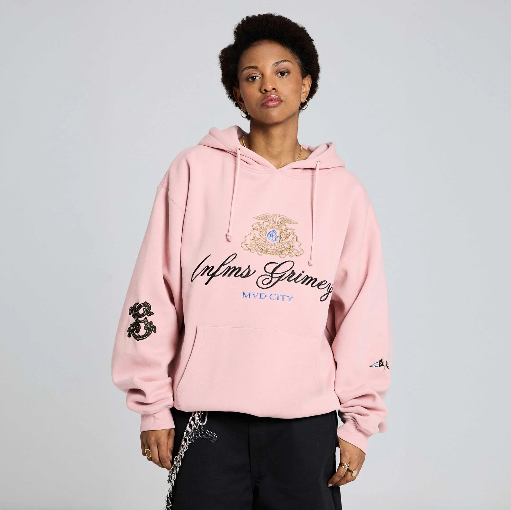 Sudadera Chief Watcher Boxy Pink