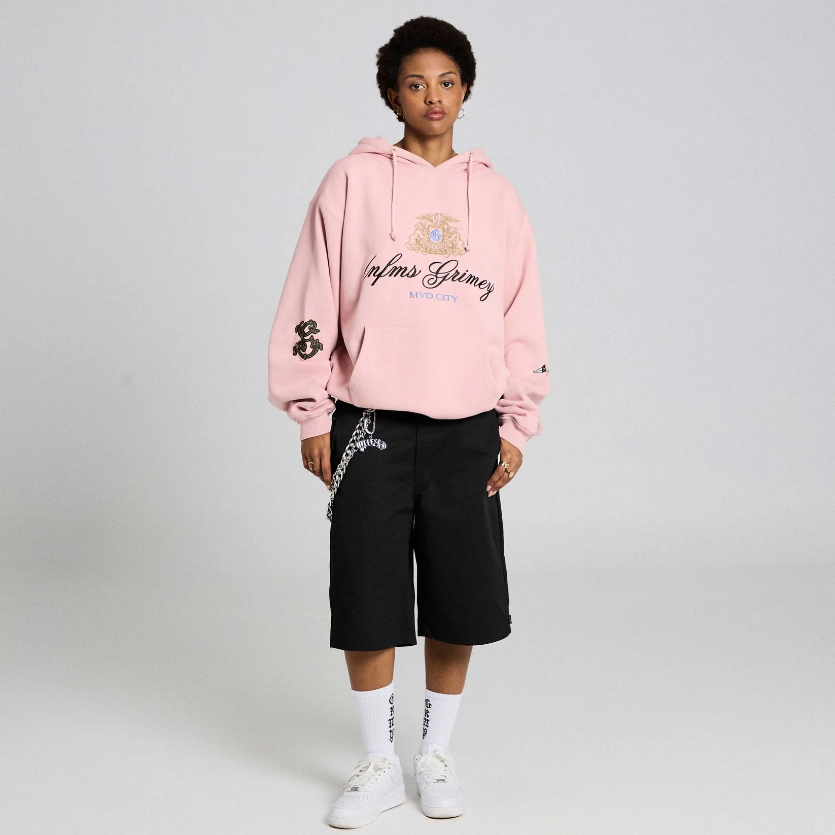 Sudadera Chief Watcher Boxy Pink