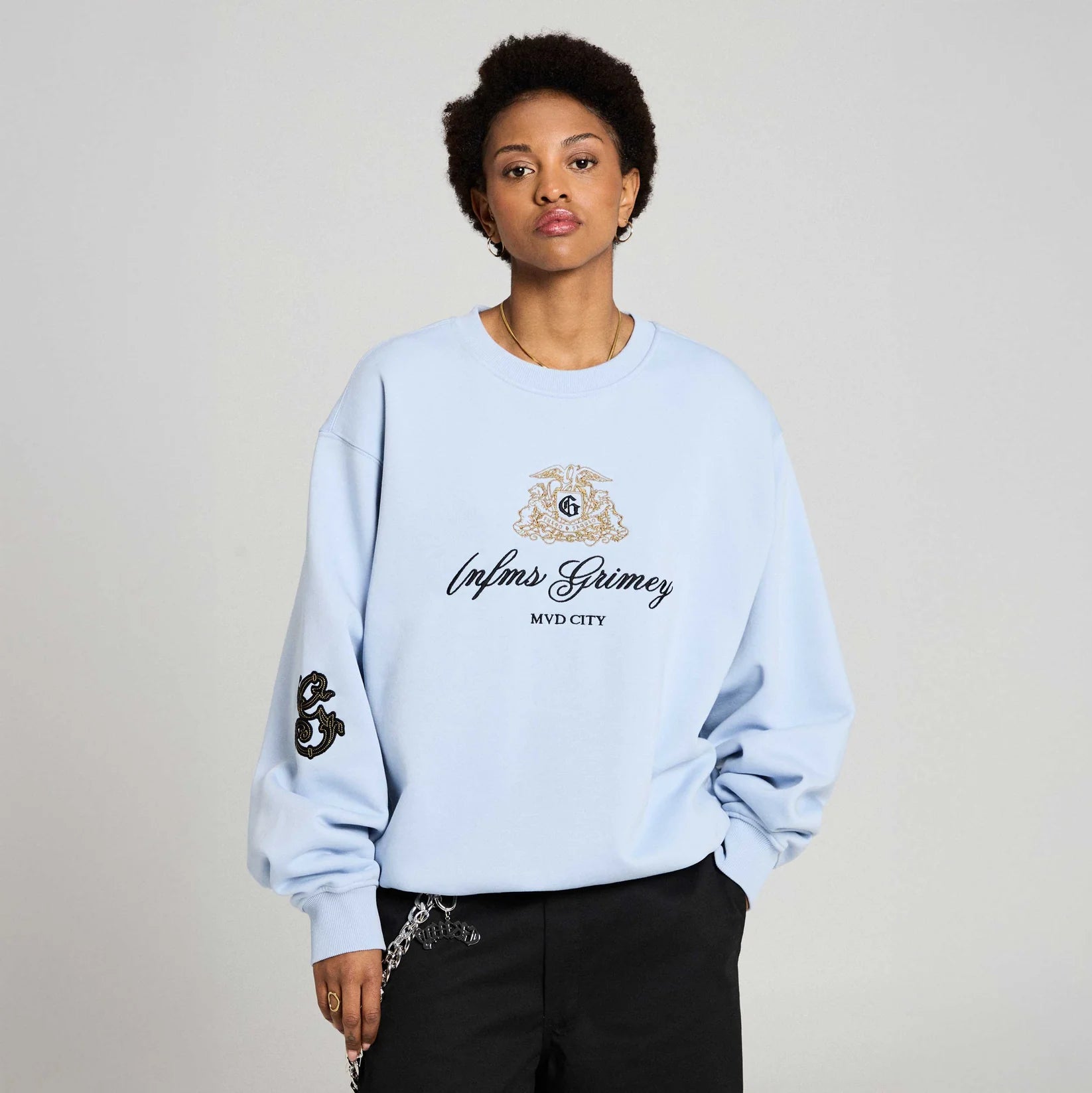 Sudadera Chief Watcher Light Blue