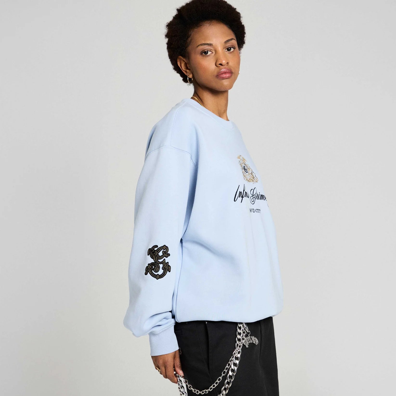 Sudadera Chief Watcher Light Blue