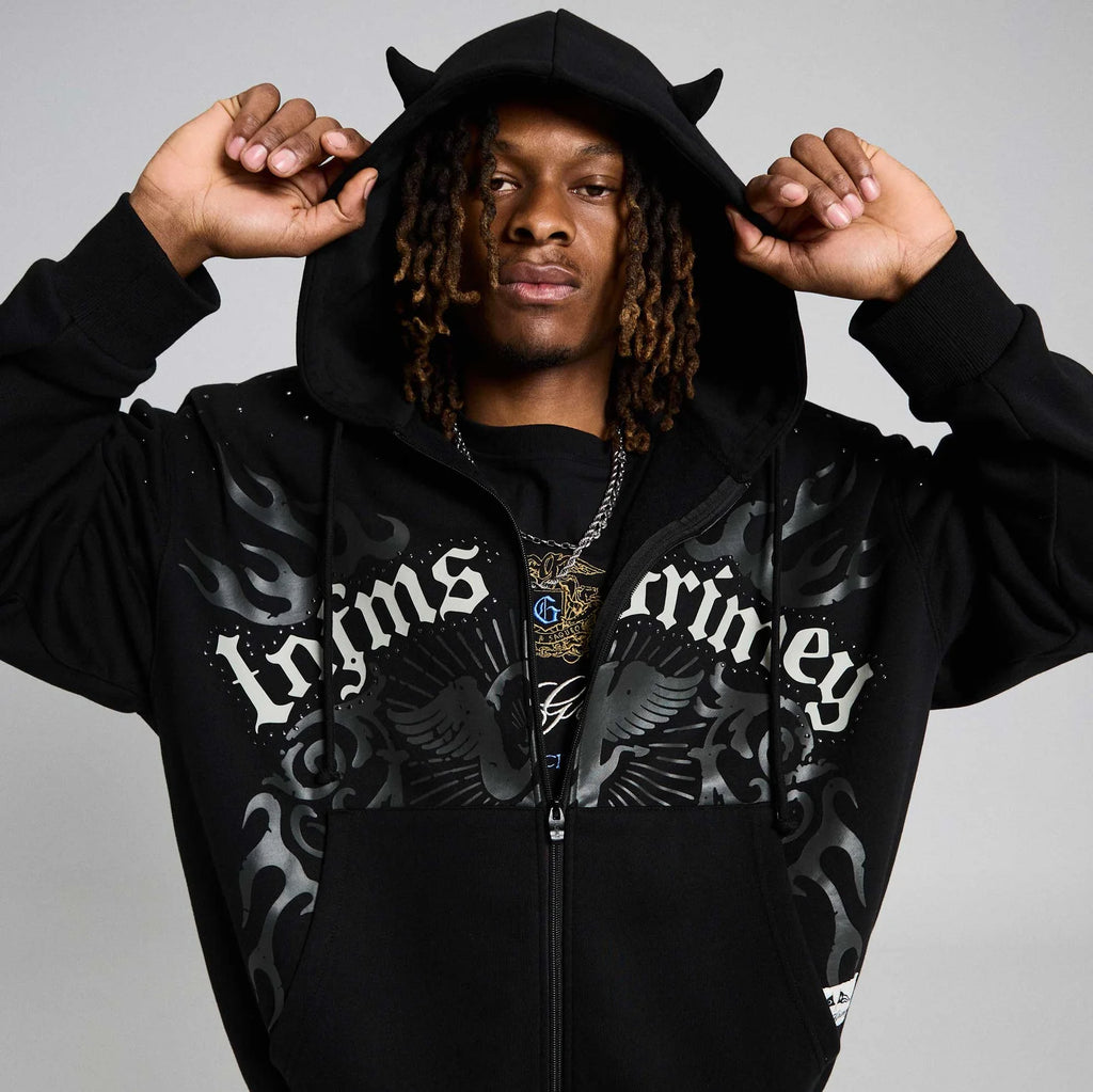 Sudadera Chief Watcher Zipper Black