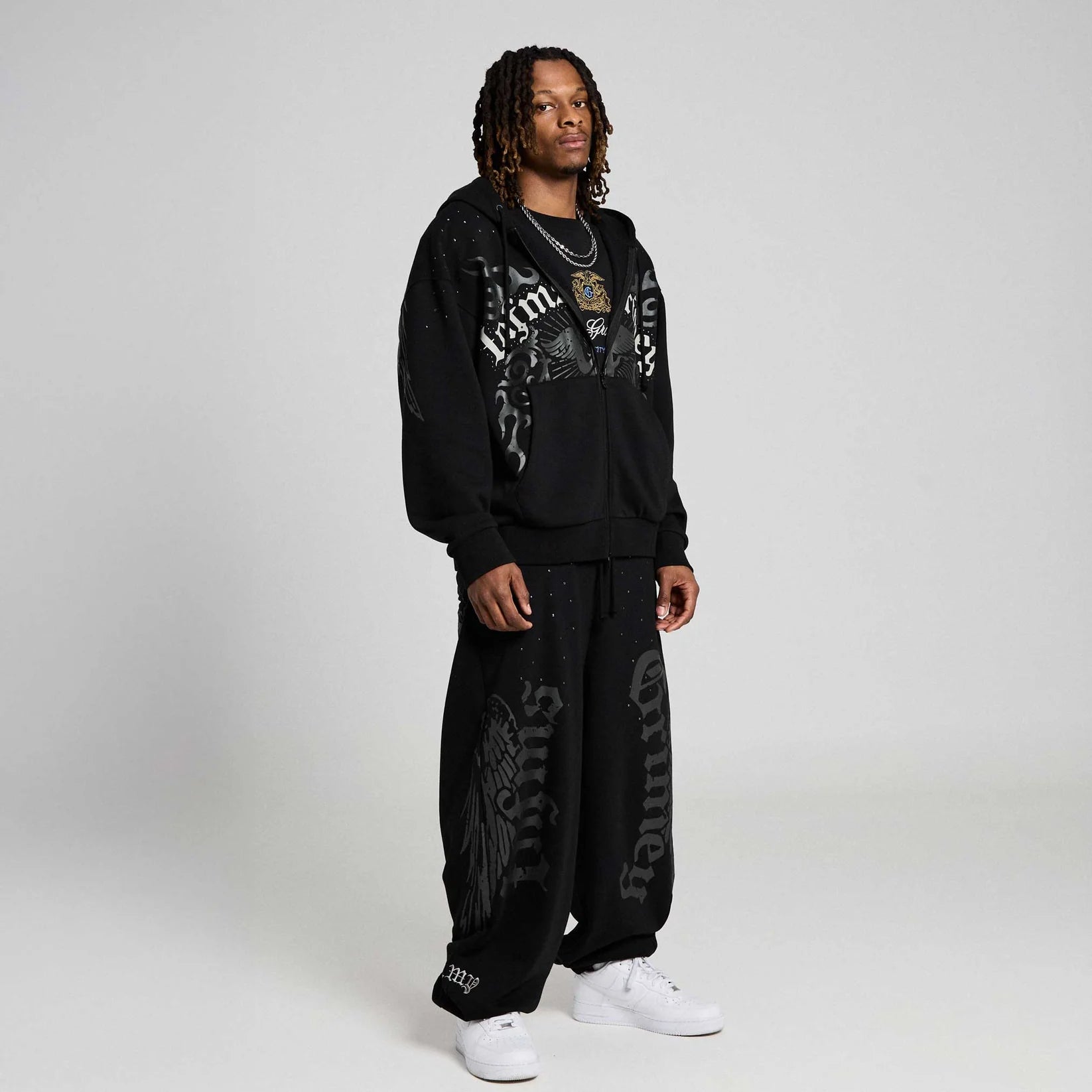 Sudadera Chief Watcher Zipper Black