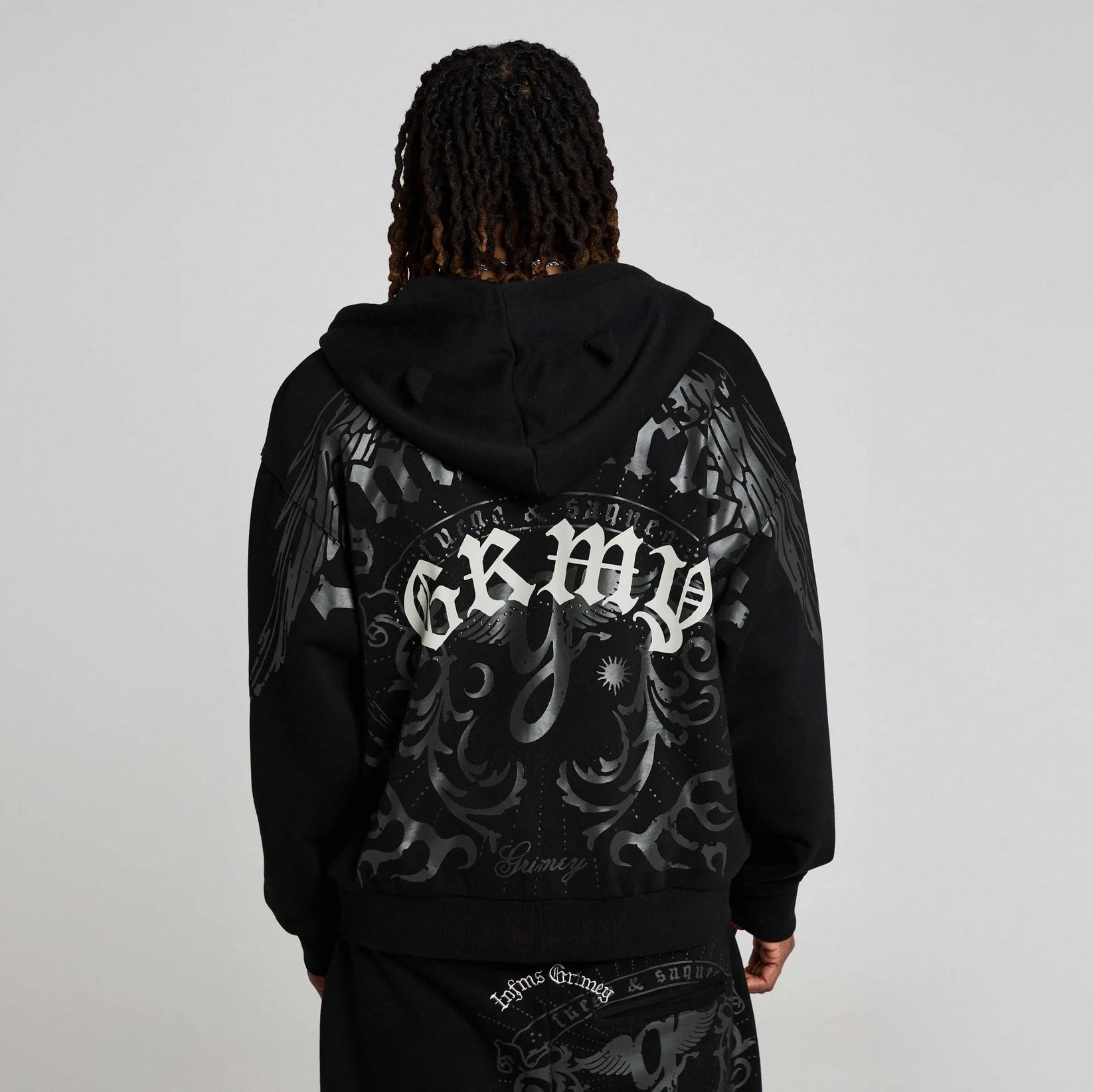 Sudadera Chief Watcher Zipper Black