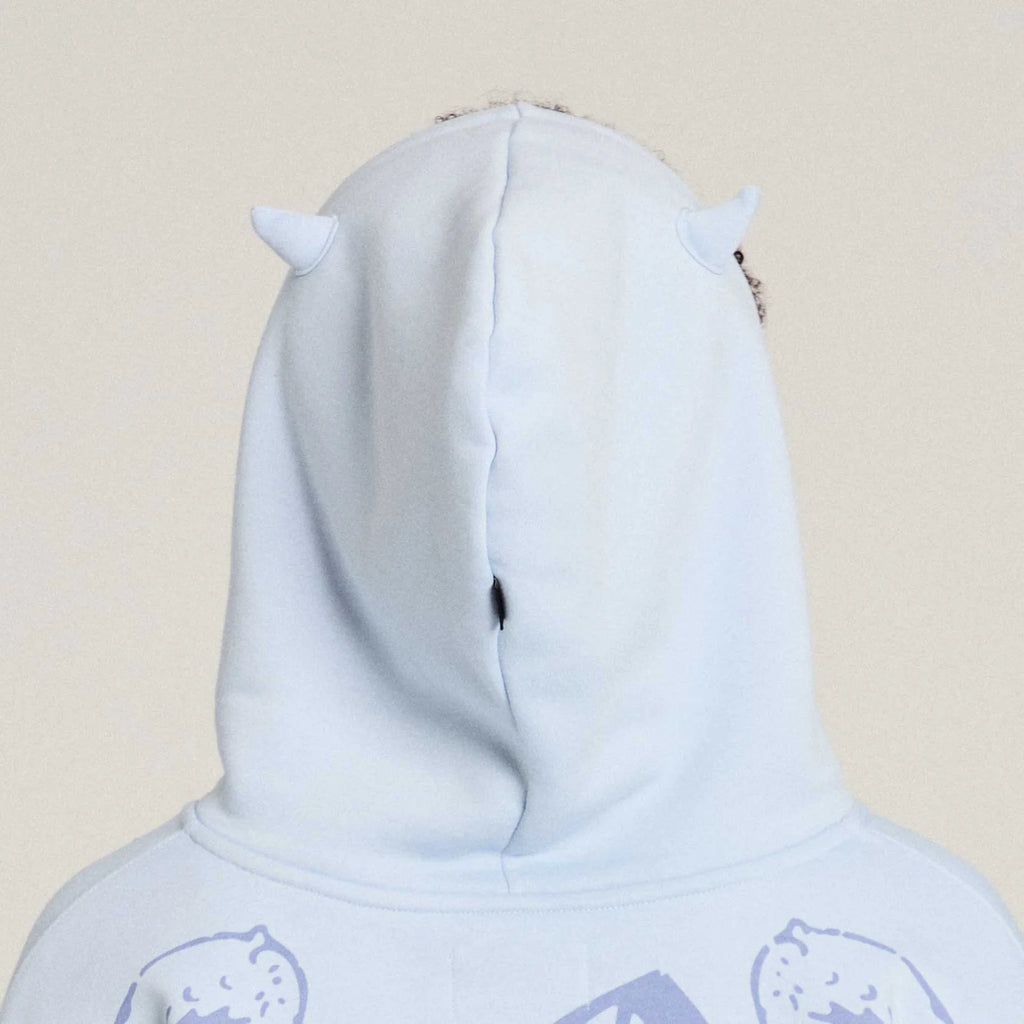 Sudadera Chief Watcher Zipper Light Blue