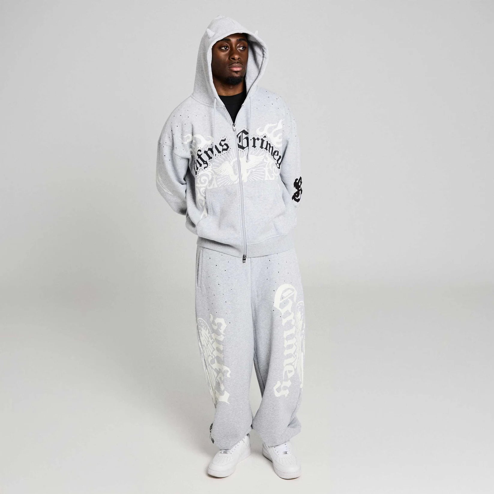 Sudadera Chief Watcher Zipper Sport Grey