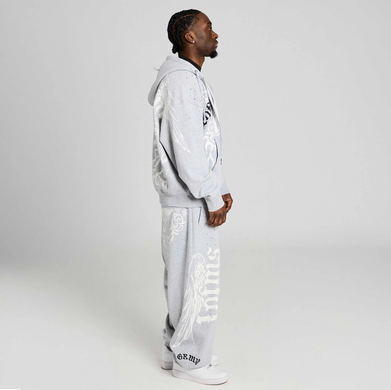 Sudadera Chief Watcher Zipper Sport Grey