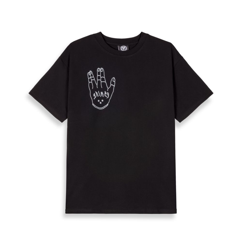 Camiseta Grimey Peace Within The Glitzy Grillz Black