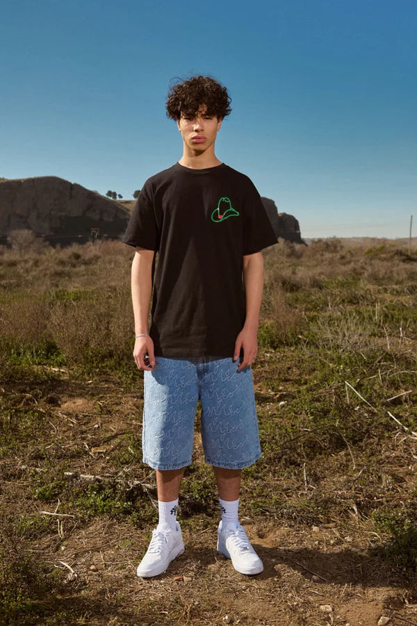 Camiseta Grimey Lone Hand Lucky Looter Black