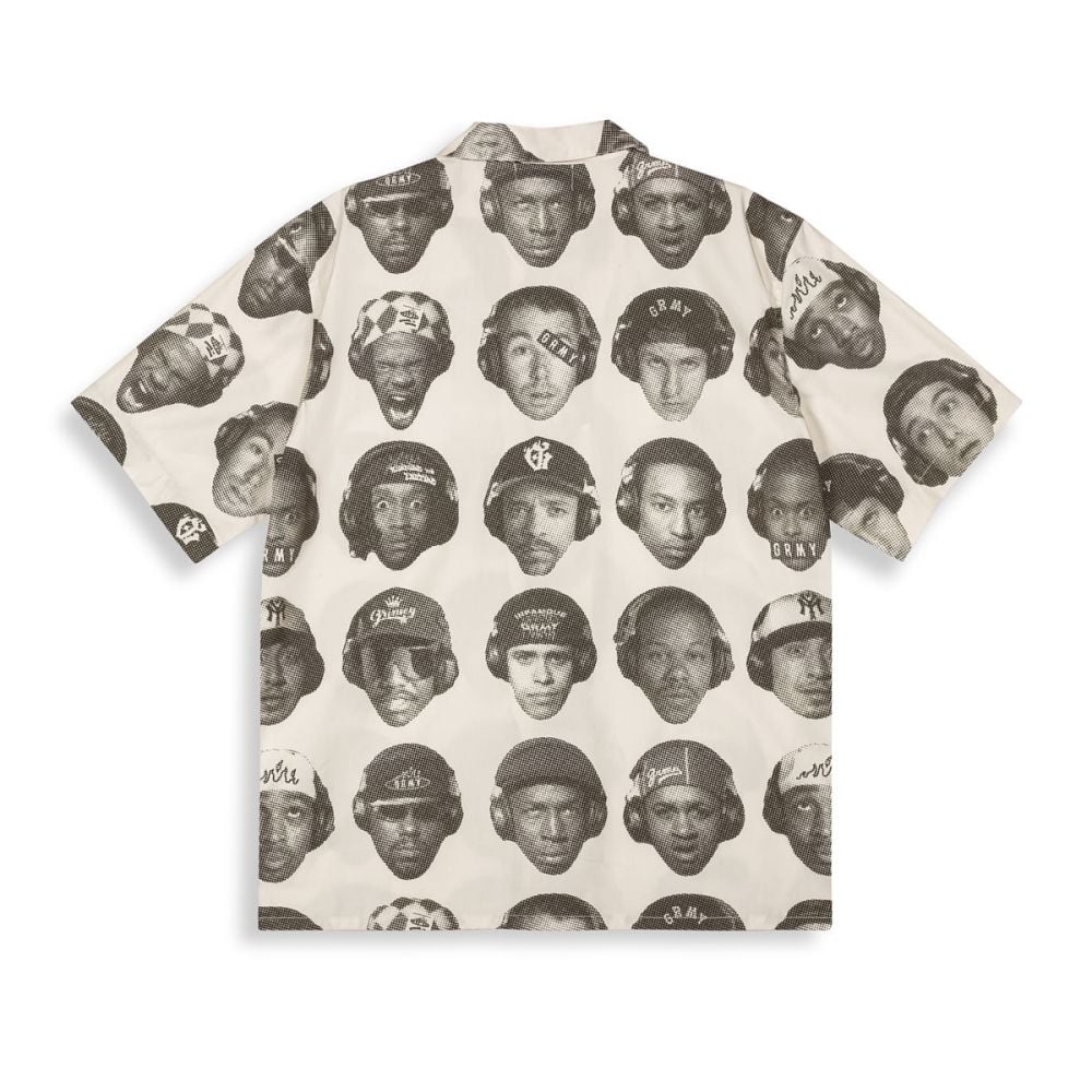 Camisa Grimey The Midnite Light Grey